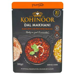Kohinoor Peshwari Dal Makhani Black Lentil 300g, UK version