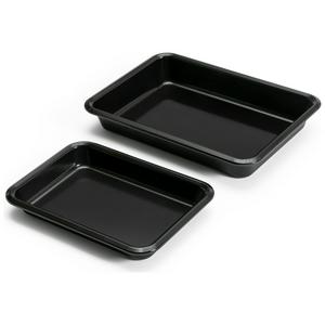Habitat non stick roasters set of 2 carbon steel trays UK version
