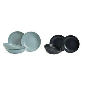 Habitat matte stoneware pasta bowl charcoal, UK version