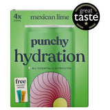 Punchy Mexican Lime Hydration Drink 4 x 330ml, imported from the UK