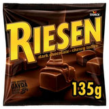 Riesen chewy toffee dark chocolate 135g, imported from the UK