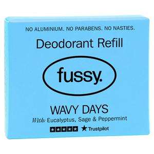Fussy Natural Deodorant Refill Wavy Days 40g - British product