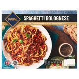 Royal Halal Spaghetti Bolognese 400g tray, imported from the UK