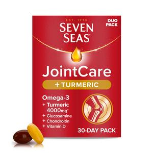 Seven Seas Joint Care plus Turmeric 30-Day Duo Pack (British brand)