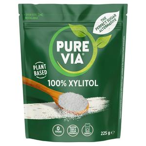 Pure Via Xylitol sweetener 225g, imported from the UK