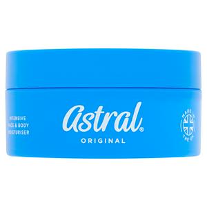 Astral Moisturising Cream 200ml Tub - British product