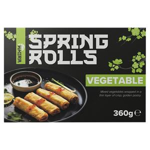 Akira Vegetable Spring Rolls Frozen 360g