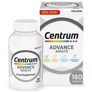 Centrum Advance multivitamin tablets 180 - British product