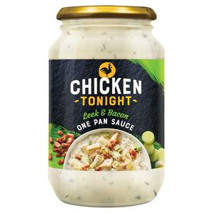 Chicken Tonight Leek and Bacon one pan cooking sauce 500g - British product