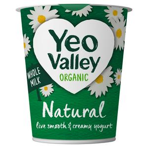 Yeo Valley Organic natural yogurt 150g (British brand)