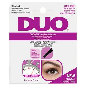 Duo Quick-set Striplash Adhesive Dark 5g - British product