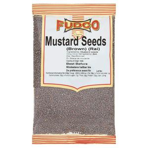 Fudco brown mustard seeds 100g - British product