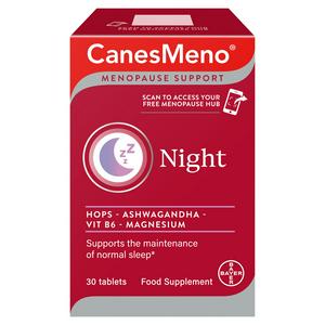CanesMeno Menopause Support Night Tablets 30 - British product