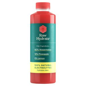 Raw Hydrate Watermelon Pineapple Lemon 750ml, imported from the UK