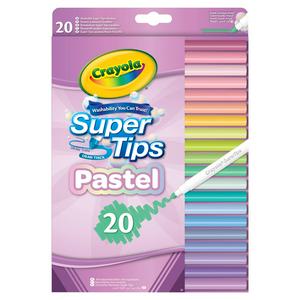 Crayola Supertips Pastel Markers Pack of 20