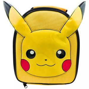 Hox Pikachu Shaped Lunch Bag 24.5cm High, UK version