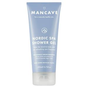ManCave Nordic Spa Shower Gel 200ml, imported from the UK