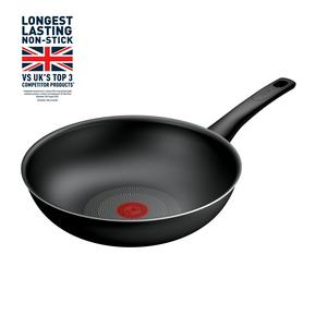 Tefal Titanium Force Aluminium Non-Stick Wok 28cm (British brand)