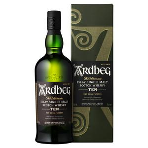 Ardbeg 10 Years Old Islay Single Malt Whisky 70cl - British product