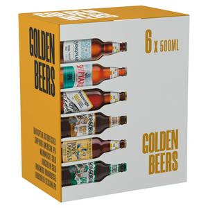 Brakspear Wainwright Hobgoblin Shipyard Ringwood Golden Ales Mixed Pack 6x500ml