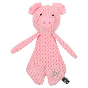 Petface Pink Pig Plush Dog Toy, imported from the UK