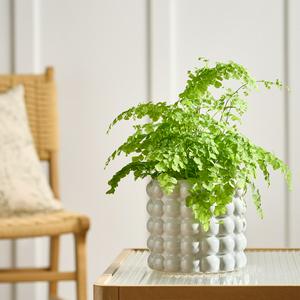 Habitat large stoneware bobble planter 16.5cm, UK version