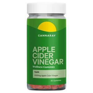 Cannaray Apple Cider Vinegar Wellness Gummies Apple 30 - British product