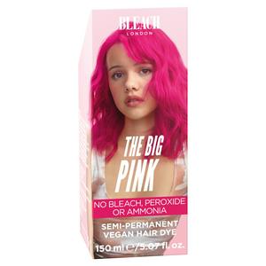 Bleach London vegan hair dye The Big Pink 150ml - British product