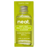 Neat Lime Matcha Multi Surface Cleaner Refill 30ml, imported from the UK