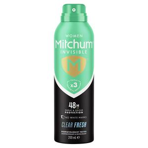 Mitchum Invisible Women Clear Fresh Anti-Perspirant Deodorant 200ml