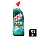 Harpic Power Aroma Sea Mist & White Blossom Toilet Cleaner, UK version