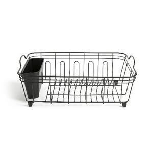 Habitat large wire dish drainer in black, UK version