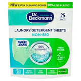 Dr. Beckmann Detergent Sheets Non Bio 100g - British product