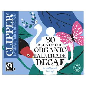 Clipper Organic Decaffeinated Tea Bags 250g - British product