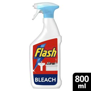 Flash multi purpose bleach cleaning spray 800ml - British product