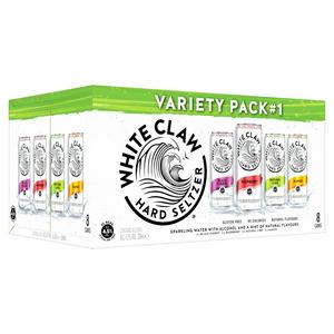 White Claw Hard Seltzer Variety Pack 8x330ml (British brand)