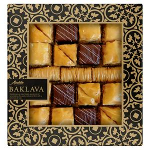 Aladdin Baklava Mixed Nut Selection Sweet Pastry 375g