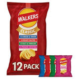 Walkers Classic Variety Multipack Crisps 12x25g (British brand)
