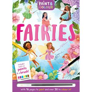Igloo Books Paint And Colour Fairies Activity Book