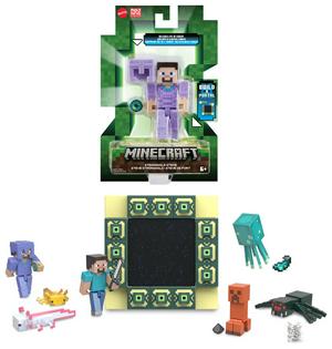 Minecraft Craft-A-Block Figure 3.25-inch Scale, imported from the UK
