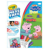 Crayola Colouring Pen Set Peppa Pig 5 Markers 18 Pages - British product