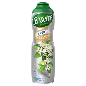 Teisseire Elderflower flavour cordial concentrate 60cl bottle (British brand)