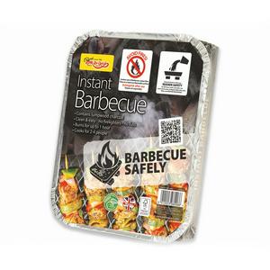 Bar-Be-Quick disposable instant barbecue - British product