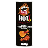 Pringles Hot Blazin Fried Chicken Sharing Crisps 160g, imported from the UK