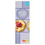 Sainsbury's Sea Salt & Black Pepper Crackers 185g (British brand)