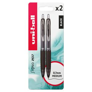 Uni-Ball Signo Gel Black Pen 12 Pack (British brand)