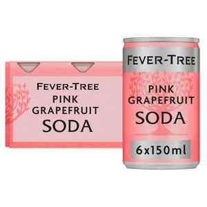 Fever-Tree Rosa Grapefrukt Brus 6 x 150ml