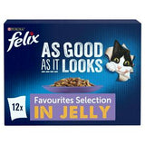Felix As Good As it Looks Favourites Selection Wet Cat Food 12 x 85g