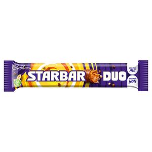 Cadbury Starbar Duo Milk Chocolate Bar 74g
