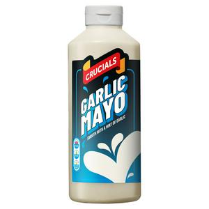 Crucials garlic mayonnaise 500ml - British product